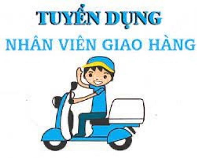 Cần tuyển gấp 2 nhân viên giao chở hàng bằng xe máy, có bao chỗ ăn ở