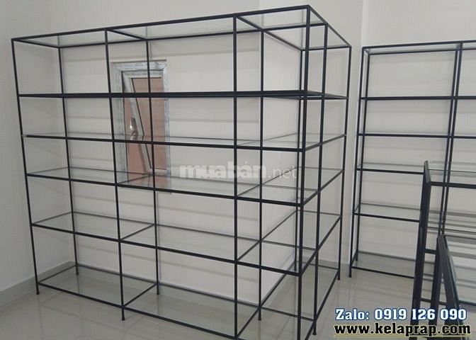 Khung kệ lắp ráp-Giá treo đồ-Kệ hộ chợ-Kệ gốm sứ-Giá hàng mây tre lá