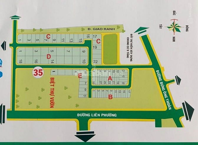 chính chủ bán gấp lô đất liền kề khu dân cư Parkriverside chỉ 46 triệu
