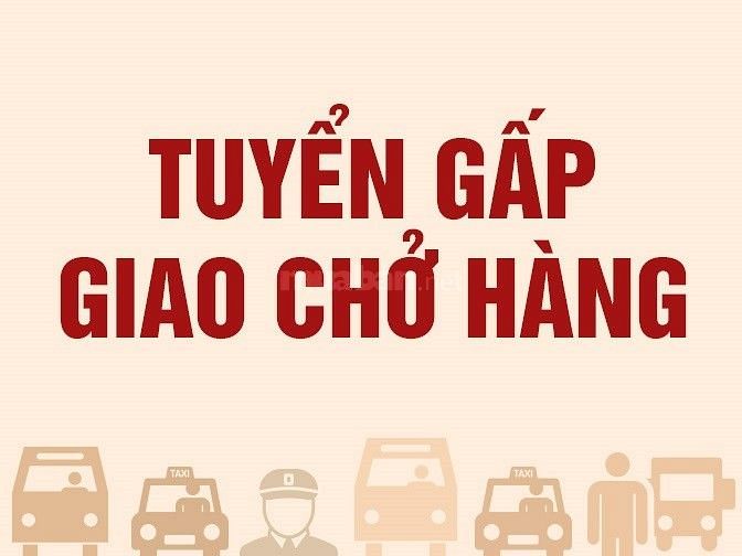 Tuyển nam giao hàng xe máy, công ty bao xăng, lương cao