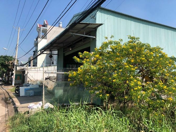 Bán xưởng MT đường Cầu Ba Phụ Thạnh Xuân 25 Q12. DT 500m2