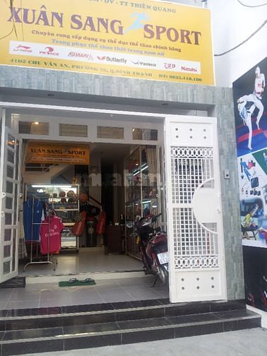 Cho thuê mặt bằng đẹp đường số 4 Chu Văn An