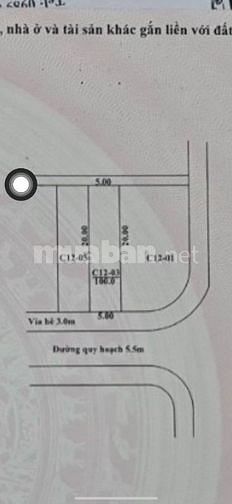 Cần Tiền Bán Gấp Lô Đất Lỗ Giáng 7, Giá tốt nhất Cẩm Lệ