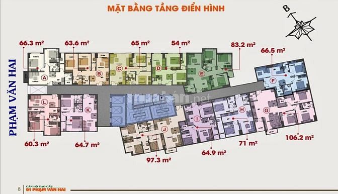 Bán Căn hộ Central Plaza tầng 17, đối diện Metro tuyền số 2