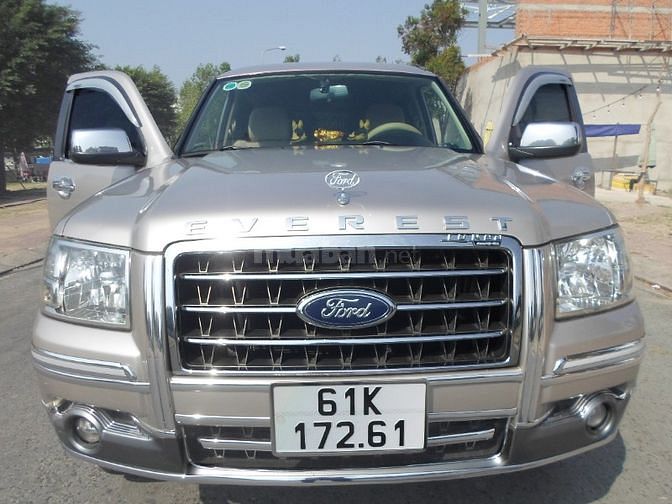FORD EVEREST-2008-MÁY DẦU TURBO-RIN 100%-MỚI NHẤT VIỆT NAM -KO ĐỐI THỦ