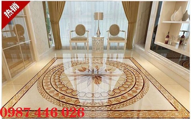 Gạch thảm vuông chiếu nghỉ hoa vuông HP87