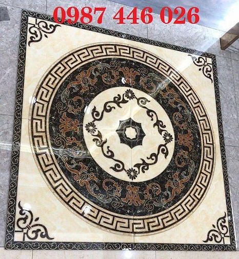 Gạch thảm vuông chiếu nghỉ hoa vuông HP87