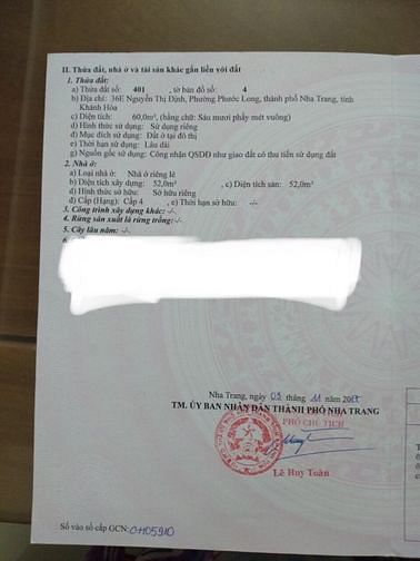 Cần bán nhanh đất mặt tiền Nguyễn Thị Định, TP Nha Trang, Giá Tốt