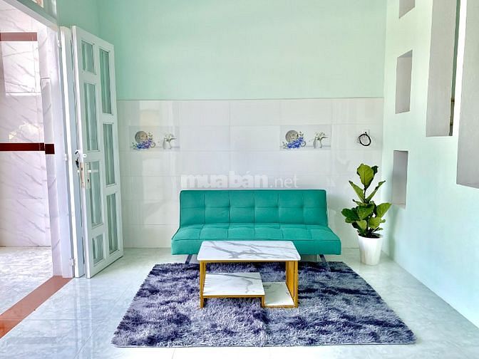 Nhà vườn đường ô tô đậu trong sân liền kề KCN Giao Long