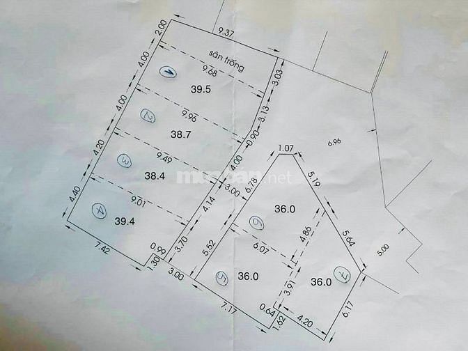 Bán lô đất hẻm 5m Nguyễn Thái Sơn,F4,ngay chợ GV, dt 5m x 8m, giá 3.5ỷ