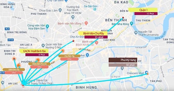 Đất nền Bình Tân kế bên căn hộ Akari City, đã có sổ hồng riêng
