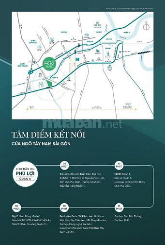 Đất nền sổ sẵn tại Quận 8 - Giá 49tr/m2 - thanh toán tiến độ 8 tháng