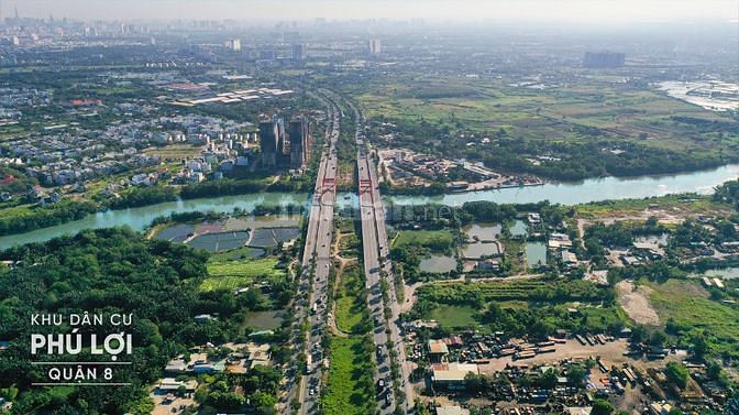 Đất nền sổ sẵn tại Quận 8 - Giá 49tr/m2 - thanh toán tiến độ 8 tháng