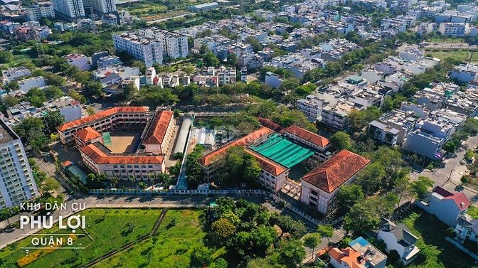 Đất nền sổ sẵn tại Quận 8 - Giá 49tr/m2 - thanh toán tiến độ 8 tháng
