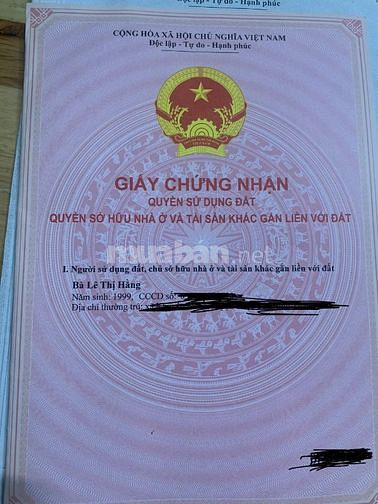 Cần bán nhanh lô đất 150m2 full thổ ngay Bến Cát Bình Dương.