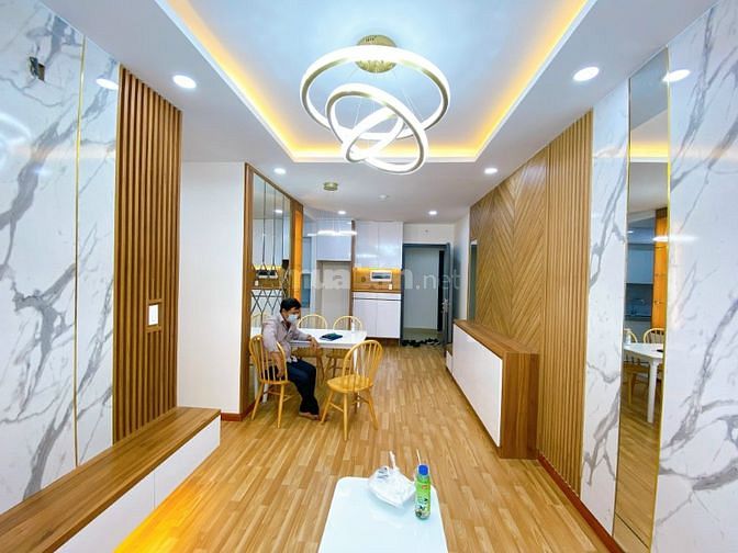 Bán căn hộ Diamond Riverside 2pn, 2wc, full nội thất giá bán 2,450 tỷ