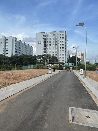 BÁN GẤP  LÔ ĐẤT 66m2 ĐƯỜNG HỒ HỌC LÃM, GẦN VÕ VĂN KIỆT HƯỚNG Q6, SHR