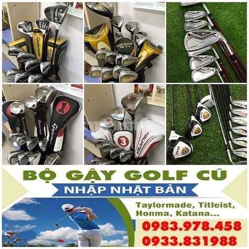 Bán bộ gậy golf, đầy đủ gậy, chính hãng