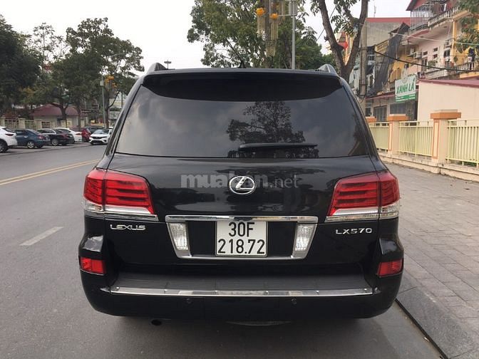 Bán xe Lexus LX 570 win 2010, nhập Mỹ 2011, model 2015, màu đen