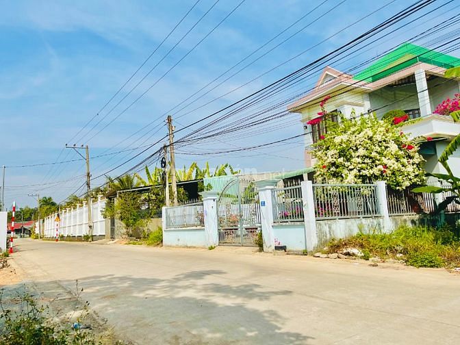BÁN GẤP ĐẤT 6X60 THỔ CƯ MẶT TIỀN ĐƯỜNG NHỰA GIANG ĐIỀN BÌNH MINH