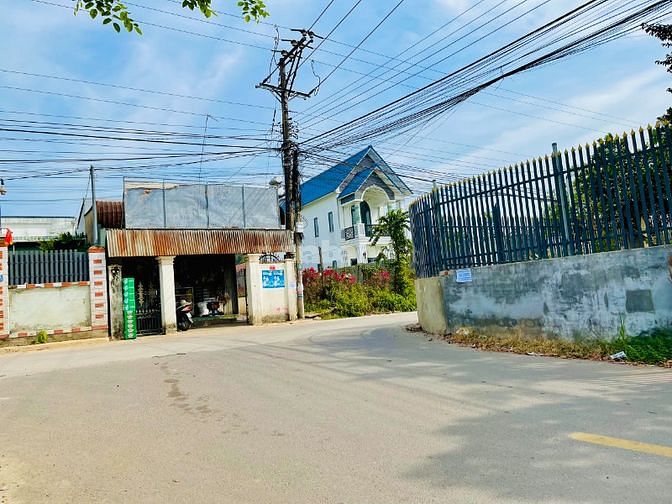 BÁN GẤP ĐẤT 6X60 THỔ CƯ MẶT TIỀN ĐƯỜNG NHỰA GIANG ĐIỀN BÌNH MINH