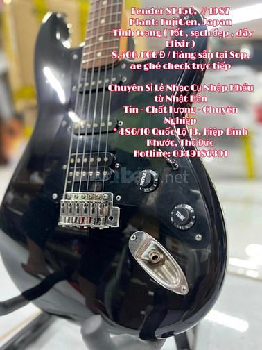 đàn guiar fender st4456 nội địa nhật new 99%