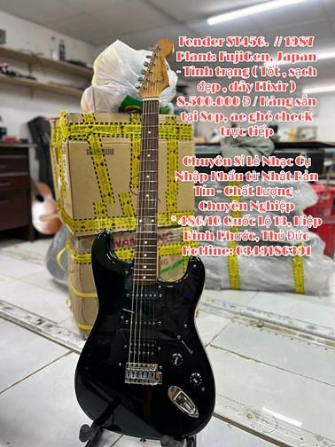đàn guiar fender st4456 nội địa nhật new 99%