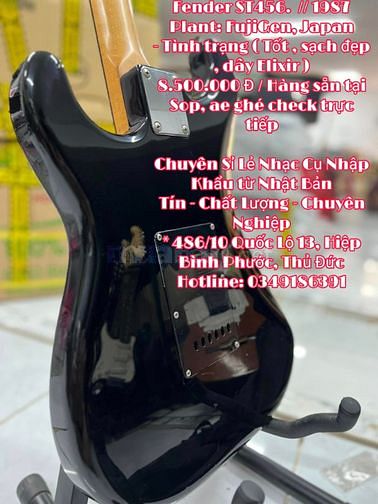 đàn guiar fender st4456 nội địa nhật new 99%