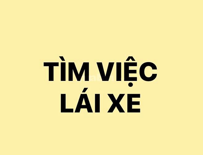 TÌM VIỆC LÁI XE 4-9CHỖ BẰNG B2 LÀM VIỆC TP.HCM