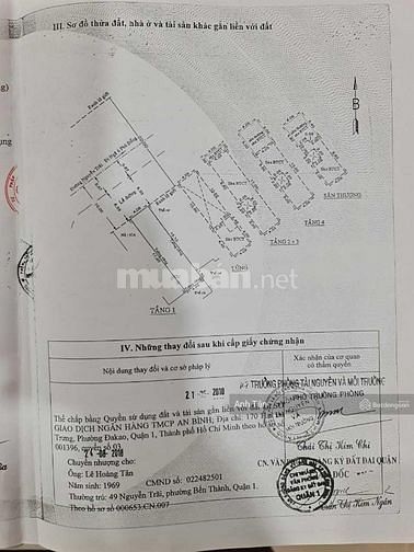 Căn duy nhất trên Đ. Nguyễn Trãi Q1 bán < 63 tỷ 4*17m - 6 Lầu