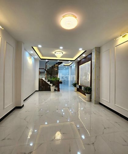 Nhà mới, 1trệt, 1lầu, 4,2mx12m. DTSD 100m2, Hẻm 314 Âu Dương, 5,3 tỷ 