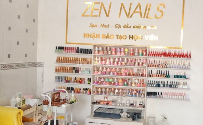 Sang nhượng gấp trong tháng Spa Nail decor rất xinh xắn mặt tiền Q.BT 