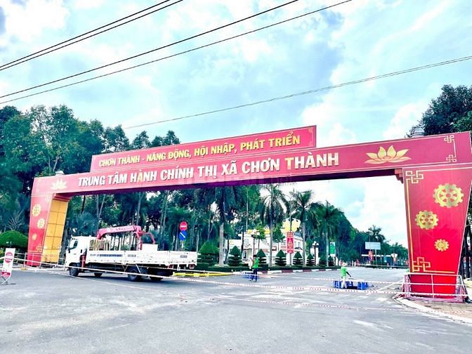 BÁN LỖ 15X40= 600M2 ĐẤT, T.CƯ 300M MẶT TIỀN 18M NGAY KCN DÂN ĐÔNG. 1TỶ