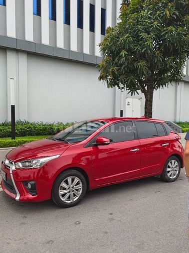 Cần bán xe Toyota Yaris 1.3G, sx 2014, màu đỏ, nguyên bản, chính chủ