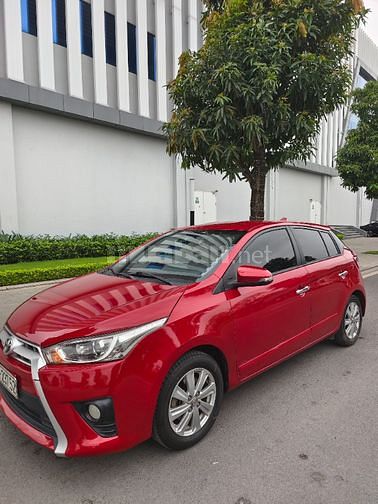 Cần bán xe Toyota Yaris 1.3G, sx 2014, màu đỏ, nguyên bản, chính chủ