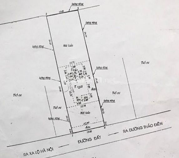 450 tỷ, 900 m2, bán gấp lô đất MT Xa lộ Hà Nội, Thảo Điền, Tp.Thủ Đức.