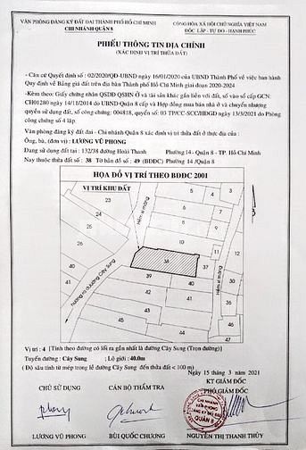 Nhà trệt (đẹp)132/38 Dt.4,7x14=63m2 đ.Hoài Thanh. P.14, Q.8 (gấp3,7ty)