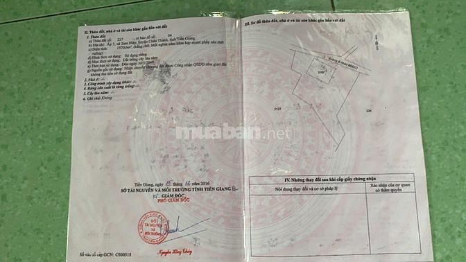 Bán Gấp BT Vườn 1500 m/2 Gía 6.5 Tỉ MT đường dẫn Cao Tốc (cầu chợ Bưng