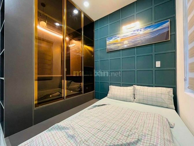 NHÀ 4 TẦNG BTCT - MỚI DỌN VÀO Ở NGAY - TẶNG FULL NỘI THẤT - SÁT HẺM XE