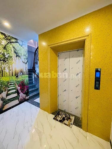 Bán nhà Hoàng Cầu, Đống Đa, 75m, 8 tầng, 5MT, thang máy, ô tô tránh