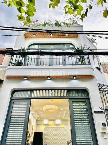 Nhà 1 lầu mặt tiền hẻm 6m sát mặt tiền đường lớn Quận 12 .