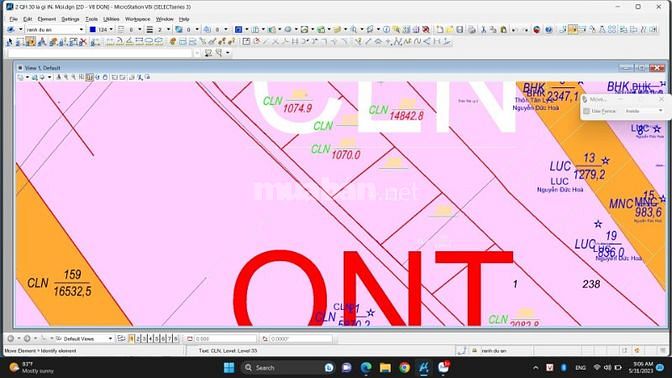 Bán đất 28x34m,khu Rừng Vàng, không dính QH, sổ sạch, Tân Bình, LaGi