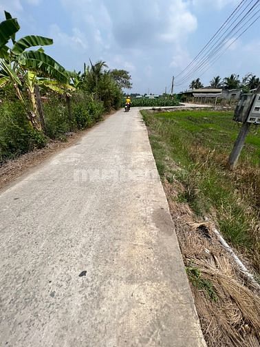 **Bán lô đất ở mặt tiền đường Nguyễn văn mỹ ở Tân trụ,Long An