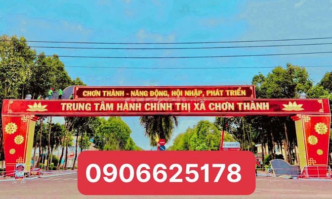 ✅Đất Thị Xã Chơn Thành - đường nhựa 18 mét - ngay trung tâm sát KCN 
