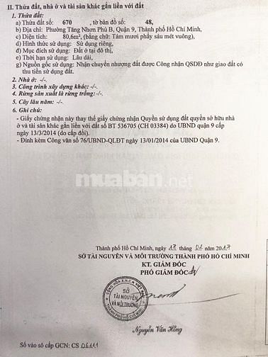 Bán 80.6m đất  khu 261 Đình Phong Phú, sát bên chợ Tăng Nhơn Phú B, Q9
