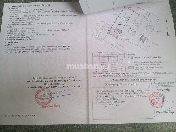 BÁN NHÀ 1 TRỆT 2 LẦU NHÌN RA HƯỚNG CẦU PHÚ LONG NGANG 7.39m DÀI 25m
