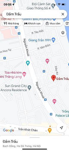 Cho Thuê Nhà plo Đầm Trấu Bv 108- dt 50 m x4,5T oto kd vp cty 20tr/th