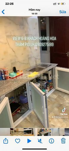 Phòng Căn hộ Hoàng H Thám P10 sạch đẹp ở được2-4-6 ng nội thất đầy đủ 