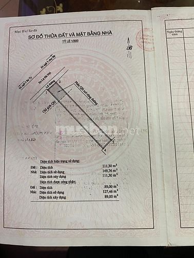 Bán nhà mặt tiền chợ Sặt Quốc Lộ 1A 127m2 giá 10,9 tỷ Phường Tân Biên