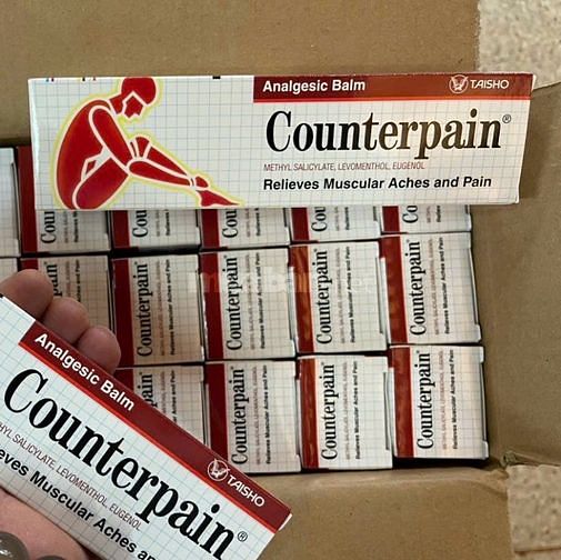 #COUNTERPAIN 120gr!!! LÀ LOẠI DẦU XOA BÓP  HAY NHẤT CỦA THÁI